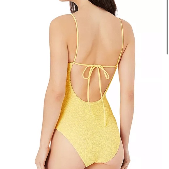 Onia Gabriella Textured One Piece Swimsuit medium - Picture 2 of 4